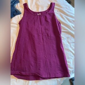 Hanes Magenta Tank Top